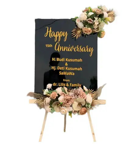 Papan Bunga Akrilik Growok